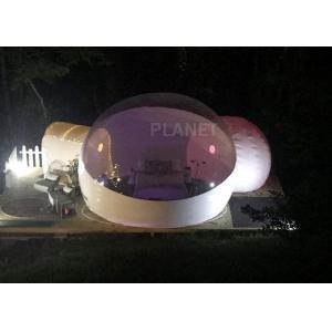 Advertising Inflatable Bubble Ball Two Tunnel , Giant Bubble Tent House