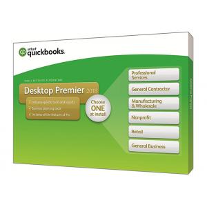 Original Quickbooks Desktop Premier 2017 Intuit With Industry Edition Quickbooks Accounting Software