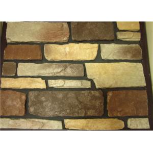 China Multiple-color artificial culture stone for villa interior and exterior wall decoration supplier