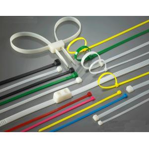 China High Load PA66 Material Nylon Zip Ties Self-Locking Type UV Stabilized supplier