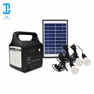 China Multi - Function Solar Panel Light Kit Solar Home Lighting Kit Lithium Battery supplier