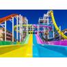 China Adult Extremely Stimulated Fiberglass Water Slide / Indoor Park Equipment wholesale