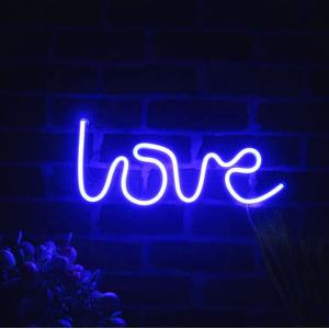 Customized Drop Shipping Neon Wedding Theme Beautiful Decorate Led Letter Neon