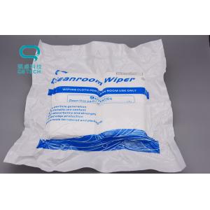 Efficient Grease Absorption 0.45mm Class 100 Cleanroom Wipes For Electronic LED