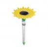 Sunflower Solar Powered ultrasonic rodent control Repel Mice Snake Rodent