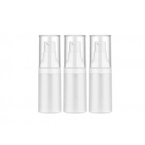 China White Plastic PP Airless Lotion Bottles Harmless Skin Care Pump Bottle supplier