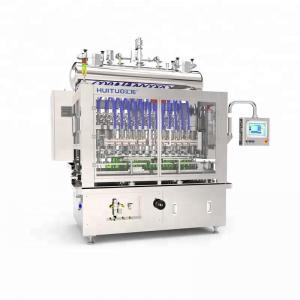 China Automatic pump filling and capping machine for bath foam and shampoo supplier
