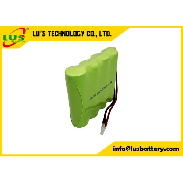 China 4*AA cell 2500mah 4.8volt nimh battery pack AA2500mah 4.8V rechargeable battery wholesale