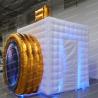 Camera Shape Portable Colorful Led Inflatable Photo Booth for Party Event
