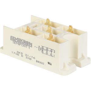 China SKD31/16  SEMIKRON  FASTON connectors Bridge rectifier: three-phase; Urmax: 1.6kV supplier