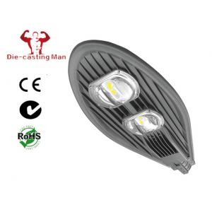 China Heat Resistance Black IP 65 External LED Street Light Fixtures AC85 - 265v supplier