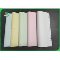 China CB CFB CF 9.5'' X 11'' Carbonless Paper NCR Paper For Thermal Printers Clear Image on sale