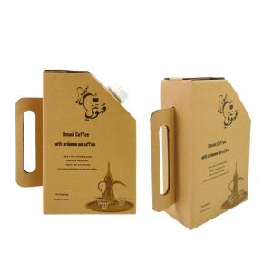 China 1L/2L/3L/5L ドリンクバッグ 使い捨てハンドル付き コーヒービブバッグ インボックス ワイン バルブ付き コーヒーボックスディスペンサー wholesale