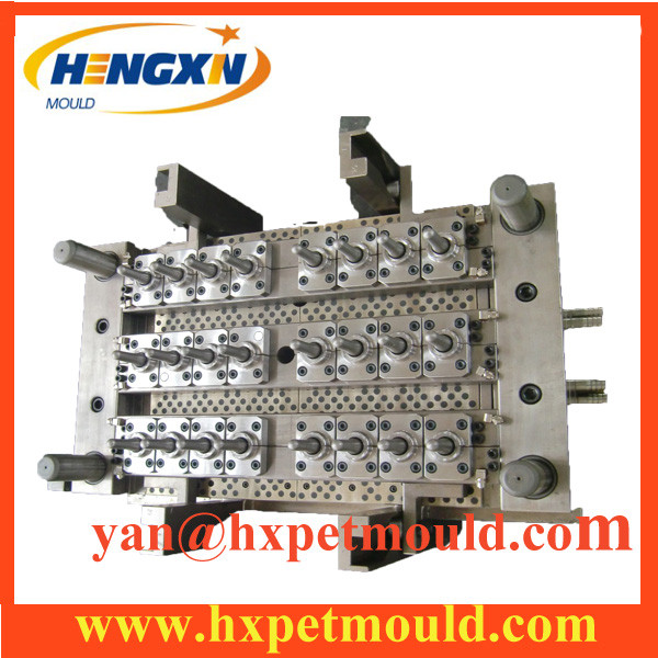PP preform mold with hot runner