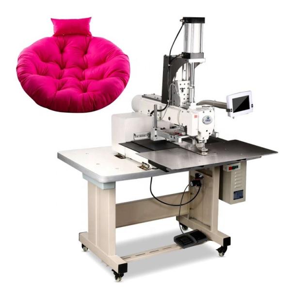 automatic cushion tracking machine pillow sewing machine