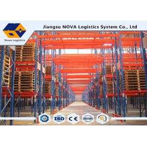 Bureau Veritas Certification Pallet Warehouse Racking With Q235B Steel Code