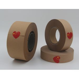 China Fast Delivery Brown Kraft Paper Strapping Tape / Banding Tape  For  Strapping Machine wholesale