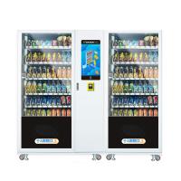 China Large Capacity Spiral Snack And Drink Vending Machine With Cooling System And Touch Screen on sale