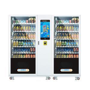 Large Capacity Spiral Snack And Drink Vending Machine With Cooling System And Touch Screen