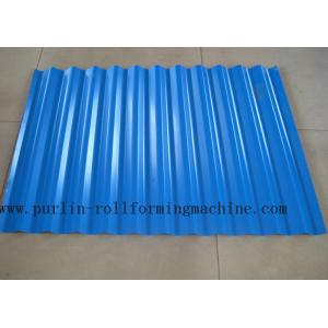 China PLC Steel Metal Roof Panel Roll Forming Machine , Roofing Sheet Roll Former 5 Ton wholesale
