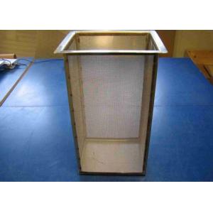 Galvanizing Stainless Steel Mesh Filter Basket With Excellent Corrosion Resistance