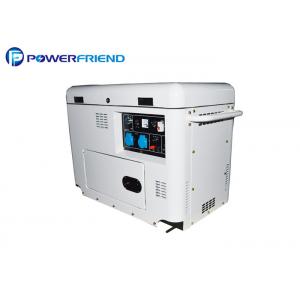 6 Kva Small Portable Generators , Air Cooled Electric Start Generators