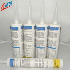 China High Adhesion And Insulation TIS580-12 White Silicone Thermally Conductive Adhesive 1.2W/mK -60～250℃ UL94 V-0 supplier