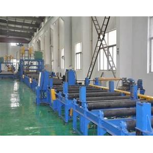 China Light Steel Automatic H Beam Production Line, H Beam Combination Welding Machine supplier
