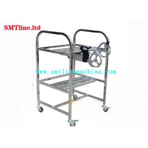 China SONY Placed Car Stainless Steel Feeder Cart 22kg 2*40 Positions 2 Floors supplier