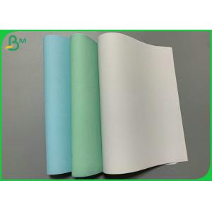 China Duplex blank 80g Carbonless Copy Paper A4 Stylus Printing White / Red / Blue supplier