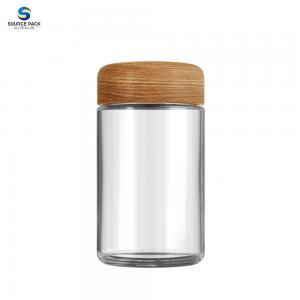 China Wax Packaging Glass Dab Jars Weed Concentrate Containers supplier