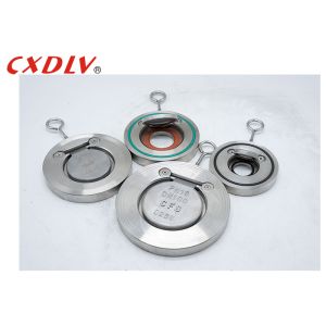China Stainless Steel Swing Check Valve Thin Pattern EPDM Seal wholesale