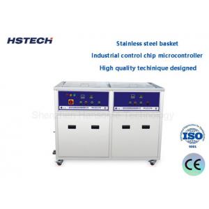 Double Tank SMT Ultrasonic Cleaning Equipment With Cleaning And Drying Function HS-2030H