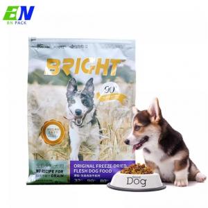 China High Barrier Dog Treats Bag Cat Food Bag Food Packaging Bag with Slider Zipper supplier