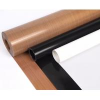 China Black PTFE Coated Fiberglass Sheet For High Break Down Voltage Heat Resistant on sale