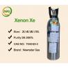 Xenon Gas Colorless CAS 7440-63-3 Inert Gases Xenon Greenhouse Gas With 99.999%