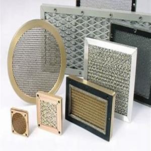 China 12.5MM EMI Honeycomb Air Vents Filter Stainless Steel Honeycomb Ventilation Panels supplier