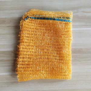 China CNF Trade Term Popular Color 50 Kg Orange Raschel Net Mesh Fruit Packaging Bags in Roll supplier