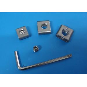 China Custom Size Metal Banding Material , SS 304 Stainless Steel Screw Buckles supplier