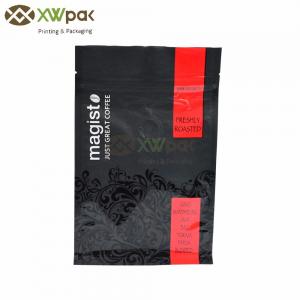 China Strong Sealing Side Flat Bottom Bag Custom Printing Coffee Packaging Bag With Valve supplier