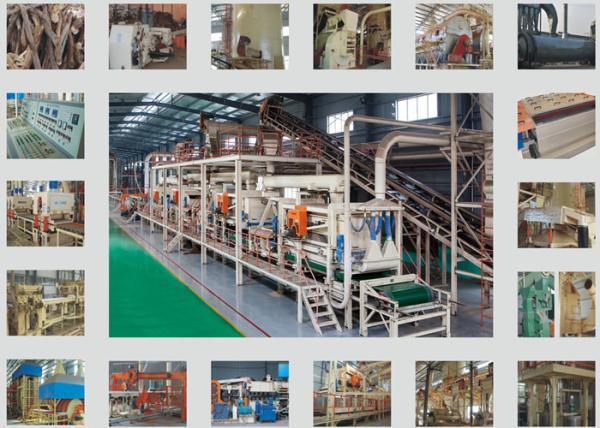 Complete Automatic Particle Board Production Line With Multi-Opening Hot Press