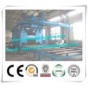 External And Outer Steel Plate Painting / Shot Blasting Machine Customized