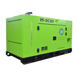 China Silent Type 25KVA Three Phase Cummins Diesel Generators For Home Use supplier