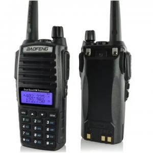 8W Dual Band Security Walkie Talkie , UV82 BAOFENG Lightweight Two Way Radio