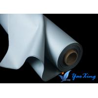 China Single Side PU Coated Fabric Easily Slip For Welding Smoke Hanging Wall on sale