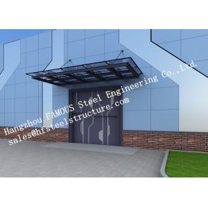 China Automatic Glass Sectional Industrial Garage Doors Steel Buildings Kits Superior Weather Resistance supplier