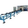 China 2 KW Servo Motor Drilling Infeed CNC H-Beam Drilling Shearing And Tapping Machine Line 500×500mm Size wholesale