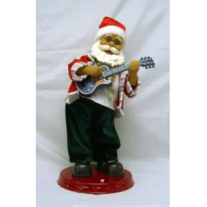 China 8 polegadas que cantam Papai Noel com os brinquedos educacionais da guitarra para crianças em idade pré-escolares/crianças supplier