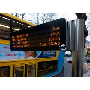 Low Thermal Waterproof Bus Destination Sign , Variable Message Display Long Life Span