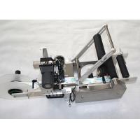 China Máquina manual do aplicador da etiqueta da garrafa de MRL-50D com dispositivo de impressão on sale